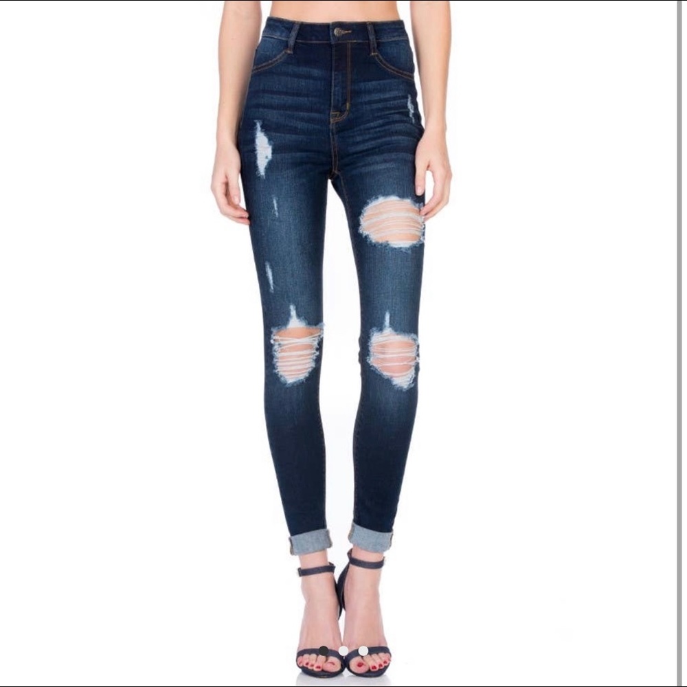Cello High Rose Skinny